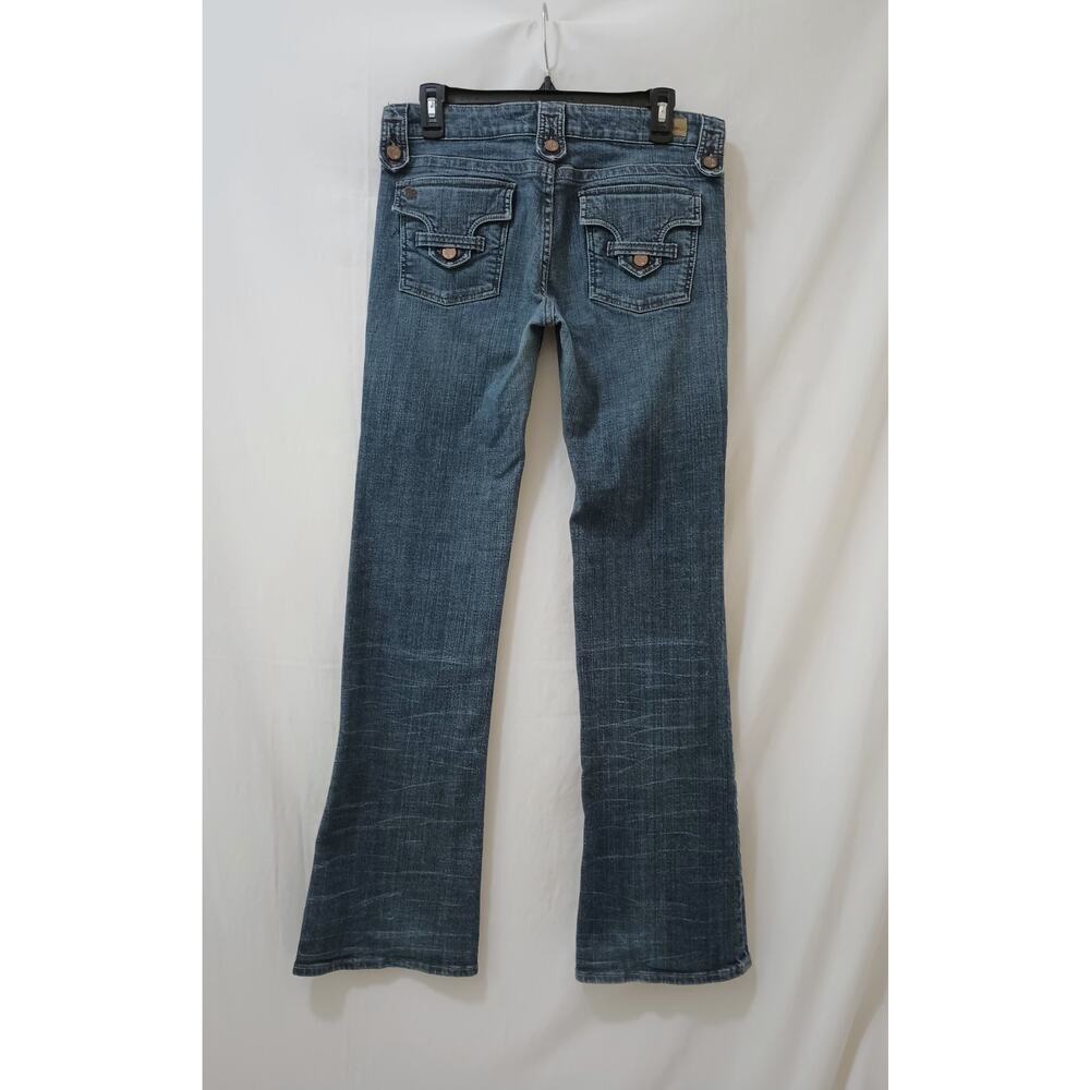 See Thru Soul Jeans 31 Low Rise Bootcut Flap Pockets